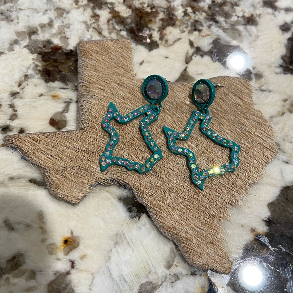 Turquoise Texas Earrings